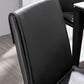 Modern Style Side Chair Home Solid Back Metal Upholstered Dining Room Chair (Set of 2) Clearhalo ' kitchen&dining_furn' 'Dining Chairs' 'Dining Tables & Seating' 'dining_chair' 'furn' 'furn_dining_chair' 'Furniture' 'furniture_dining_chair' 'Kitchen & Dining Furniture' 'kitchen' 3871060
