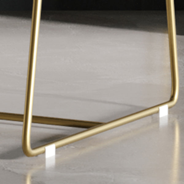 Glam Style Dining Side Chair Open Back Luxury Upholstered Dining Single Chair Clearhalo ' kitchen&dining_furn' 'Dining Chairs' 'Dining Tables & Seating' 'dining_chair' 'furn' 'furn_dining_chair' 'Furniture' 'furniture_dining_chair' 'Kitchen & Dining Furniture' 'kitchen' 3871271