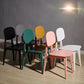 Scandinavian Conference Plastic Side Chair Matte Finish Open Back Dining Chair Clearhalo ' kitchen&dining_furn' 'Dining Chairs' 'Dining Tables & Seating' 'dining_chair' 'furn' 'furn_dining_chair' 'Furniture' 'furniture_dining_chair' 'Kitchen & Dining Furniture' 'kitchen' 3871395