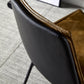 Industrial Style Leather Dining Chairs Solid Back Armless Side Chairs (Set of 2) Clearhalo ' kitchen&dining_furn' 'Dining Chairs' 'Dining Tables & Seating' 'dining_chair' 'furn' 'furn_dining_chair' 'Furniture' 'furniture_dining_chair' 'Kitchen & Dining Furniture' 'kitchen' 3871425
