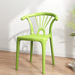 Modern Indoor-Outdoor Plastic Chair Patio Armless Wishbone Single Chair Light Green Clearhalo ' kitchen&dining_furn' 'Dining Chairs' 'Dining Tables & Seating' 'dining_chair' 'furn' 'furn_dining_chair' 'Furniture' 'furniture_dining_chair' 'Kitchen & Dining Furniture' 'kitchen' 3871445