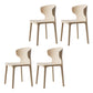 Scandinavian Conference Plastic Side Chair Matte Finish Wingback Dining Chair Khaki 4 Piece Set Clearhalo ' kitchen&dining_furn' 'Dining Chairs' 'Dining Tables & Seating' 'dining_chair' 'furn' 'furn_dining_chair' 'Furniture' 'furniture_dining_chair' 'Kitchen & Dining Furniture' 'kitchen' 3871500