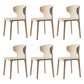 Scandinavian Conference Plastic Side Chair Matte Finish Wingback Dining Chair Khaki 6 Piece Set Clearhalo ' kitchen&dining_furn' 'Dining Chairs' 'Dining Tables & Seating' 'dining_chair' 'furn' 'furn_dining_chair' 'Furniture' 'furniture_dining_chair' 'Kitchen & Dining Furniture' 'kitchen' 3871501