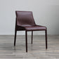 Designer Style Leather Dining Chair Matte Finish Parsons Dining Side Chair Maroon 1 Piece Clearhalo ' kitchen&dining_furn' 'Dining Chairs' 'Dining Tables & Seating' 'dining_chair' 'furn' 'furn_dining_chair' 'Furniture' 'furniture_dining_chair' 'Kitchen & Dining Furniture' 'kitchen' 3871526