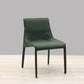 Designer Style Leather Dining Chair Matte Finish Parsons Dining Side Chair Blackish Green 1 Piece Clearhalo ' kitchen&dining_furn' 'Dining Chairs' 'Dining Tables & Seating' 'dining_chair' 'furn' 'furn_dining_chair' 'Furniture' 'furniture_dining_chair' 'Kitchen & Dining Furniture' 'kitchen' 3871530