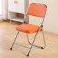 Contemporary Side Chair Metal Home Armless Upholstery Open Back Dining Side Chair Orange-Red 1 Piece Clearhalo ' kitchen&dining_furn' 'Dining Chairs' 'Dining Tables & Seating' 'dining_chair' 'furn' 'furn_dining_chair' 'Furniture' 'furniture_dining_chair' 'Kitchen & Dining Furniture' 'kitchen' 3871576