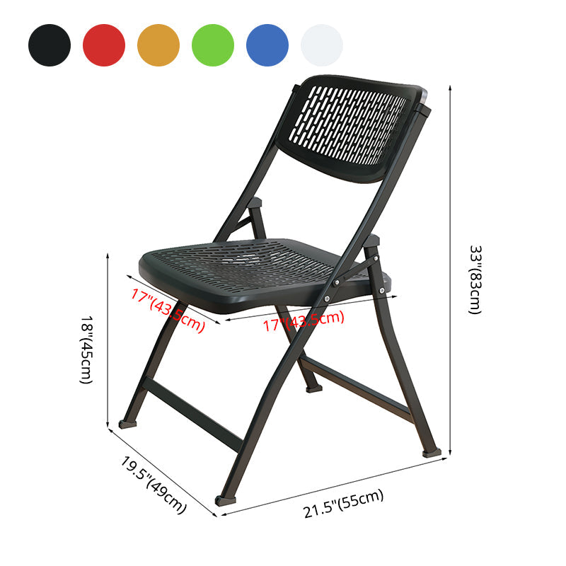 Modern Indoor-Outdoor Chair Home Metal Folding Open Back Dining Side Chair Clearhalo ' kitchen&dining_furn' 'Dining Chairs' 'Dining Tables & Seating' 'dining_chair' 'furn' 'furn_dining_chair' 'Furniture' 'furniture_dining_chair' 'Kitchen & Dining Furniture' 'kitchen' 3871643