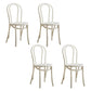 Contemporary Style Beech Wood Chairs Windsor Back Side Kitchen Dining Chairs White Wood 4 Piece Set Clearhalo ' kitchen&dining_furn' 'Dining Chairs' 'Dining Tables & Seating' 'dining_chair' 'furn' 'furn_dining_chair' 'Furniture' 'furniture_dining_chair' 'Kitchen & Dining Furniture' 'kitchen' 3871666