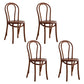 Contemporary Style Beech Wood Chairs Windsor Back Side Kitchen Dining Chairs Walnut Wood 4 Piece Set Clearhalo ' kitchen&dining_furn' 'Dining Chairs' 'Dining Tables & Seating' 'dining_chair' 'furn' 'furn_dining_chair' 'Furniture' 'furniture_dining_chair' 'Kitchen & Dining Furniture' 'kitchen' 3871678