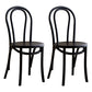 Contemporary Style Beech Wood Chairs Windsor Back Side Kitchen Dining Chairs Black Wood 2 Piece Set Clearhalo ' kitchen&dining_furn' 'Dining Chairs' 'Dining Tables & Seating' 'dining_chair' 'furn' 'furn_dining_chair' 'Furniture' 'furniture_dining_chair' 'Kitchen & Dining Furniture' 'kitchen' 3871683