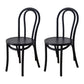 Contemporary Style Solid Wood Chair Windsor Back Side Kitchen Dining Chairs Black Wood 2 Piece Set Clearhalo ' kitchen&dining_furn' 'Dining Chairs' 'Dining Tables & Seating' 'dining_chair' 'furn' 'furn_dining_chair' 'Furniture' 'furniture_dining_chair' 'Kitchen & Dining Furniture' 'kitchen' 3871724