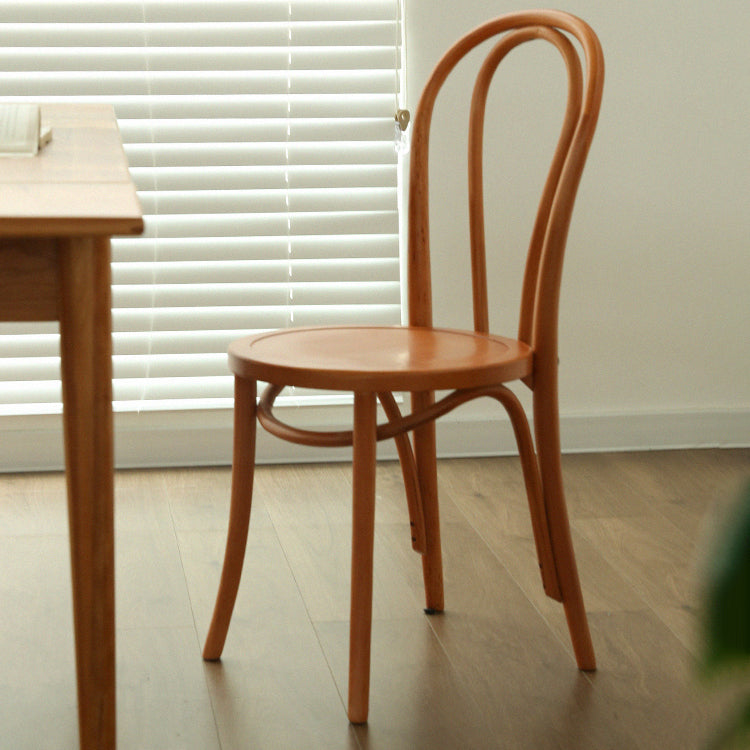 Contemporary Style Solid Wood Chair Windsor Back Side Kitchen Dining Chairs Clearhalo ' kitchen&dining_furn' 'Dining Chairs' 'Dining Tables & Seating' 'dining_chair' 'furn' 'furn_dining_chair' 'Furniture' 'furniture_dining_chair' 'Kitchen & Dining Furniture' 'kitchen' 3871725