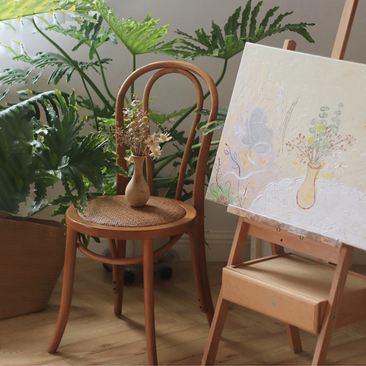 Contemporary Style Solid Wood Chair Windsor Back Side Kitchen Dining Chairs Clearhalo ' kitchen&dining_furn' 'Dining Chairs' 'Dining Tables & Seating' 'dining_chair' 'furn' 'furn_dining_chair' 'Furniture' 'furniture_dining_chair' 'Kitchen & Dining Furniture' 'kitchen' 3871727