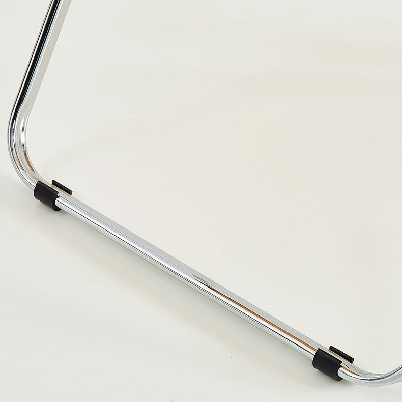 Contemporary Metal Home Side Chair Folding Open Back Dining Side Chair Clearhalo ' kitchen&dining_furn' 'Dining Chairs' 'Dining Tables & Seating' 'dining_chair' 'furn' 'furn_dining_chair' 'Furniture' 'furniture_dining_chair' 'Kitchen & Dining Furniture' 'kitchen' 3871777