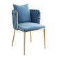 Contemporary Metal Dining Room Chairs Velvet Armless Dining Chairs for Home Use Light Blue 1 Piece Clearhalo ' kitchen&dining_furn' 'Dining Chairs' 'Dining Tables & Seating' 'dining_chair' 'furn' 'furn_dining_chair' 'Furniture' 'furniture_dining_chair' 'Kitchen & Dining Furniture' 'kitchen' 3872034