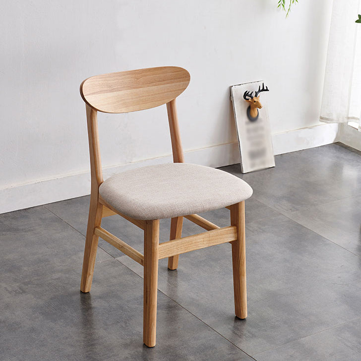 Contemporary Style Wooden Dining Chairs Open Back Dining Side Chair for Kitchen (Set of 2) Clearhalo ' kitchen&dining_furn' 'Dining Chairs' 'Dining Tables & Seating' 'dining_chair' 'furn' 'furn_dining_chair' 'Furniture' 'furniture_dining_chair' 'Kitchen & Dining Furniture' 'kitchen' 3872092