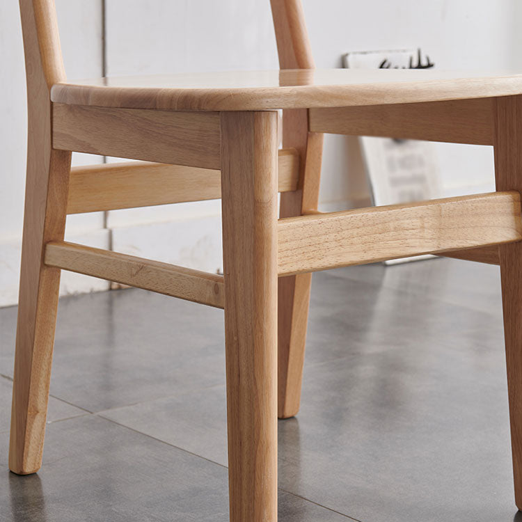 Contemporary Style Wooden Dining Chairs Open Back Dining Side Chair for Kitchen (Set of 2) Clearhalo ' kitchen&dining_furn' 'Dining Chairs' 'Dining Tables & Seating' 'dining_chair' 'furn' 'furn_dining_chair' 'Furniture' 'furniture_dining_chair' 'Kitchen & Dining Furniture' 'kitchen' 3872101