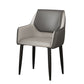 Contemporary Faux Leather Dining Chairs Upholstered Arm Chair with Metal Legs for Restaurant Clearhalo ' kitchen&dining_furn' 'Dining Chairs' 'Dining Tables & Seating' 'dining_chair' 'furn' 'furn_dining_chair' 'Furniture' 'furniture_dining_chair' 'Kitchen & Dining Furniture' 'kitchen' 3872147