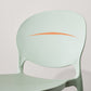 Scandinavian Plastic Dining Side Chair Open Back Matte Finish Dining Chair Clearhalo ' kitchen&dining_furn' 'Dining Chairs' 'Dining Tables & Seating' 'dining_chair' 'furn' 'furn_dining_chair' 'Furniture' 'furniture_dining_chair' 'Kitchen & Dining Furniture' 'kitchen' 3872257