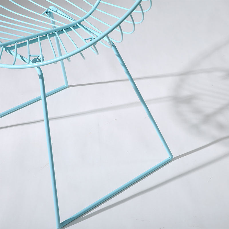 Industrial Style Armless Dining Chairs Dining Side Chairs with Metal Legs Clearhalo ' kitchen&dining_furn' 'Dining Chairs' 'Dining Tables & Seating' 'dining_chair' 'furn' 'furn_dining_chair' 'Furniture' 'furniture_dining_chair' 'Kitchen & Dining Furniture' 'kitchen' 3872422