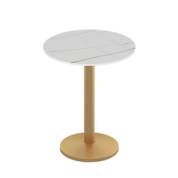 Traditional Luxury Dining Room Table Sintered Stone Table with Gold Metal Base Round Without Chairs Clearhalo ' dining_table' 'Dining Tables & Seating' 'Dining Tables' 'furn' 'furn_dining_table' 'Furniture' 'furniture_dining_table' 'Kitchen & Dining Furniture' 'kitchen&dining_furn' 'kitchen' 'kitchen_dining_table' 3875622