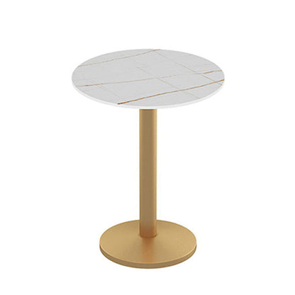 Traditional Luxury Dining Room Table Sintered Stone Table with Gold Metal Base Round Without Chairs Clearhalo ' dining_table' 'Dining Tables & Seating' 'Dining Tables' 'furn' 'furn_dining_table' 'Furniture' 'furniture_dining_table' 'Kitchen & Dining Furniture' 'kitchen&dining_furn' 'kitchen' 'kitchen_dining_table' 3875622