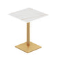 Traditional Luxury Dining Room Table Sintered Stone Table with Gold Metal Base Square Without Chairs Clearhalo ' dining_table' 'Dining Tables & Seating' 'Dining Tables' 'furn' 'furn_dining_table' 'Furniture' 'furniture_dining_table' 'Kitchen & Dining Furniture' 'kitchen&dining_furn' 'kitchen' 'kitchen_dining_table' 3875623
