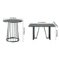 Stone Dining Room Collection Industrial Style Dining Site Table for Dining Room Clearhalo ' dining_table' 'Dining Tables & Seating' 'Dining Tables' 'furn' 'furn_dining_table' 'Furniture' 'furniture_dining_table' 'Kitchen & Dining Furniture' 'kitchen&dining_furn' 'kitchen' 'kitchen_dining_table' 3875714