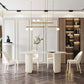 Oval Sintered Stone White Tone Dining Table Glam Double Pedestal Table for Dining Room Clearhalo ' dining_table' 'Dining Tables & Seating' 'Dining Tables' 'furn' 'furn_dining_table' 'Furniture' 'furniture_dining_table' 'Kitchen & Dining Furniture' 'kitchen&dining_furn' 'kitchen' 'kitchen_dining_table' 3875730