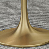 Traditional Luxury Round Dining Site Table Stone Home Furniture with Tulip Base Clearhalo ' dining_table' 'Dining Tables & Seating' 'Dining Tables' 'furn' 'furn_dining_table' 'Furniture' 'furniture_dining_table' 'Kitchen & Dining Furniture' 'kitchen&dining_furn' 'kitchen' 'kitchen_dining_table' 3875751