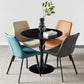 Round Tulip Base Modern Dining Table Two-Color Fixed Table with Sintered Stone Clearhalo ' dining_table' 'Dining Tables & Seating' 'Dining Tables' 'furn' 'furn_dining_table' 'Furniture' 'furniture_dining_table' 'Kitchen & Dining Furniture' 'kitchen&dining_furn' 'kitchen' 'kitchen_dining_table' 3875769