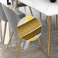Metal Traditional Luxury Rectangle Table Sintered Stone Dining Table with 4 Legs Clearhalo ' dining_table' 'Dining Tables & Seating' 'Dining Tables' 'furn' 'furn_dining_table' 'Furniture' 'furniture_dining_table' 'Kitchen & Dining Furniture' 'kitchen&dining_furn' 'kitchen' 'kitchen_dining_table' 3875815