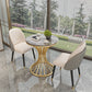 Traditional Luxury Round Dining Table Stone Dining Site Table for Dining Room Clearhalo ' dining_table' 'Dining Tables & Seating' 'Dining Tables' 'furn' 'furn_dining_table' 'Furniture' 'furniture_dining_table' 'Kitchen & Dining Furniture' 'kitchen&dining_furn' 'kitchen' 'kitchen_dining_table' 3875835