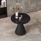 Metal Traditional Luxury Round Indoor Table Sintered Stone Table for Kitchen Clearhalo ' dining_table' 'Dining Tables & Seating' 'Dining Tables' 'furn' 'furn_dining_table' 'Furniture' 'furniture_dining_table' 'Kitchen & Dining Furniture' 'kitchen&dining_furn' 'kitchen' 'kitchen_dining_table' 3875905