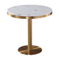 Luxury Style Marble Scratch Resistant Dining Table Single Pedestal Base Round Table for Home White Without Chairs Clearhalo ' dining_table' 'Dining Tables & Seating' 'Dining Tables' 'furn' 'furn_dining_table' 'Furniture' 'furniture_dining_table' 'Kitchen & Dining Furniture' 'kitchen&dining_furn' 'kitchen' 'kitchen_dining_table' 3875933