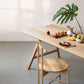 Rectangle Pine Solid Wood Table Modern Kitchen Dining Table in Nature with Double Pedestal Clearhalo ' dining_table' 'Dining Tables & Seating' 'Dining Tables' 'furn' 'furn_dining_table' 'Furniture' 'furniture_dining_table' 'Kitchen & Dining Furniture' 'kitchen&dining_furn' 'kitchen' 'kitchen_dining_table' 3875945