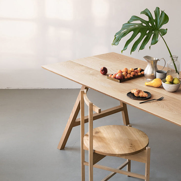 Rectangle Pine Solid Wood Table Modern Kitchen Dining Table in Nature with Double Pedestal Clearhalo ' dining_table' 'Dining Tables & Seating' 'Dining Tables' 'furn' 'furn_dining_table' 'Furniture' 'furniture_dining_table' 'Kitchen & Dining Furniture' 'kitchen&dining_furn' 'kitchen' 'kitchen_dining_table' 3875945