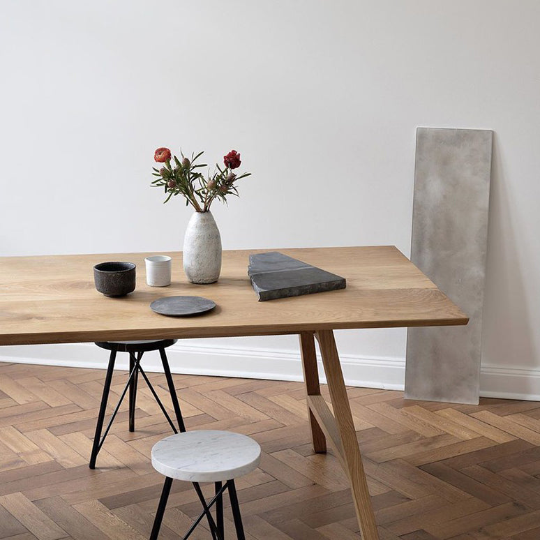 Rectangle Pine Solid Wood Table Modern Kitchen Dining Table in Nature with Double Pedestal Clearhalo ' dining_table' 'Dining Tables & Seating' 'Dining Tables' 'furn' 'furn_dining_table' 'Furniture' 'furniture_dining_table' 'Kitchen & Dining Furniture' 'kitchen&dining_furn' 'kitchen' 'kitchen_dining_table' 3875946