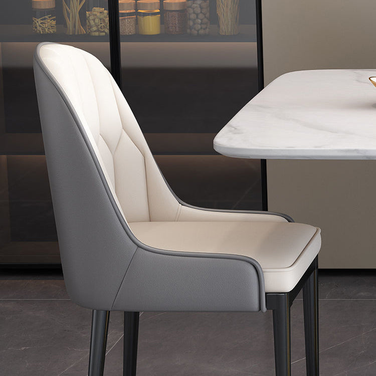 Traditional Luxury Rectangle Dining Site Table Stone Dining Room Dinette Table Clearhalo ' dining_table' 'Dining Tables & Seating' 'Dining Tables' 'furn' 'furn_dining_table' 'Furniture' 'furniture_dining_table' 'Kitchen & Dining Furniture' 'kitchen&dining_furn' 'kitchen' 'kitchen_dining_table' 3875977