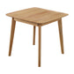 Square Wood Color Dining Table Industrial Solid Rubberwood 4 Legs Table for Dining Room Natural Without Chairs Clearhalo ' dining_table' 'Dining Tables & Seating' 'Dining Tables' 'furn' 'furn_dining_table' 'Furniture' 'furniture_dining_table' 'Kitchen & Dining Furniture' 'kitchen&dining_furn' 'kitchen' 'kitchen_dining_table' 3875989