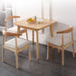 Square Wood Color Dining Table Industrial Solid Rubberwood 4 Legs Table for Dining Room Clearhalo ' dining_table' 'Dining Tables & Seating' 'Dining Tables' 'furn' 'furn_dining_table' 'Furniture' 'furniture_dining_table' 'Kitchen & Dining Furniture' 'kitchen&dining_furn' 'kitchen' 'kitchen_dining_table' 3875996
