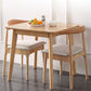 Square Wood Color Dining Table Industrial Solid Rubberwood 4 Legs Table for Dining Room Clearhalo ' dining_table' 'Dining Tables & Seating' 'Dining Tables' 'furn' 'furn_dining_table' 'Furniture' 'furniture_dining_table' 'Kitchen & Dining Furniture' 'kitchen&dining_furn' 'kitchen' 'kitchen_dining_table' 3875998