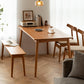 Rectangle Cherry Wood Table Contemporary Wooden Table with 4 Legs for Restaurant Clearhalo ' dining_table' 'Dining Tables & Seating' 'Dining Tables' 'furn' 'furn_dining_table' 'Furniture' 'furniture_dining_table' 'Kitchen & Dining Furniture' 'kitchen&dining_furn' 'kitchen' 'kitchen_dining_table' 3876031