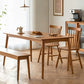 Rectangle Cherry Wood Table Contemporary Wooden Table with 4 Legs for Restaurant Clearhalo ' dining_table' 'Dining Tables & Seating' 'Dining Tables' 'furn' 'furn_dining_table' 'Furniture' 'furniture_dining_table' 'Kitchen & Dining Furniture' 'kitchen&dining_furn' 'kitchen' 'kitchen_dining_table' 3876033