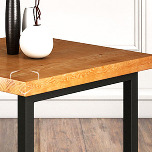 Industrial Dining Site Table Pine Solid Wood Dining Room Dinette Table Clearhalo ' dining_table' 'Dining Tables & Seating' 'Dining Tables' 'furn' 'furn_dining_table' 'Furniture' 'furniture_dining_table' 'Kitchen & Dining Furniture' 'kitchen&dining_furn' 'kitchen' 'kitchen_dining_table' 3876089