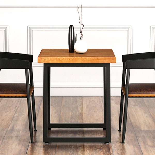 Industrial Dining Site Table Pine Solid Wood Dining Room Dinette Table Clearhalo ' dining_table' 'Dining Tables & Seating' 'Dining Tables' 'furn' 'furn_dining_table' 'Furniture' 'furniture_dining_table' 'Kitchen & Dining Furniture' 'kitchen&dining_furn' 'kitchen' 'kitchen_dining_table' 3876096