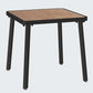 Industrial Solid Wood Dining Table Kitchen Table in Nature with Metal 4 Legs Clearhalo ' dining_table' 'Dining Tables & Seating' 'Dining Tables' 'furn' 'furn_dining_table' 'Furniture' 'furniture_dining_table' 'Kitchen & Dining Furniture' 'kitchen&dining_furn' 'kitchen' 'kitchen_dining_table' 3876105