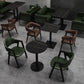Industrial Sintered Stone Dinner Room Kitchen Table Black Table for Dining Room Clearhalo ' dining_table' 'Dining Tables & Seating' 'Dining Tables' 'furn' 'furn_dining_table' 'Furniture' 'furniture_dining_table' 'Kitchen & Dining Furniture' 'kitchen&dining_furn' 'kitchen' 'kitchen_dining_table' 3876143