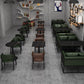 Industrial Sintered Stone Dinner Room Kitchen Table Black Table for Dining Room Clearhalo ' dining_table' 'Dining Tables & Seating' 'Dining Tables' 'furn' 'furn_dining_table' 'Furniture' 'furniture_dining_table' 'Kitchen & Dining Furniture' 'kitchen&dining_furn' 'kitchen' 'kitchen_dining_table' 3876145