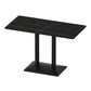 Industrial Sintered Stone Dinner Room Kitchen Table Black Table for Dining Room Rectangle Without Chairs Clearhalo ' dining_table' 'Dining Tables & Seating' 'Dining Tables' 'furn' 'furn_dining_table' 'Furniture' 'furniture_dining_table' 'Kitchen & Dining Furniture' 'kitchen&dining_furn' 'kitchen' 'kitchen_dining_table' 3876146